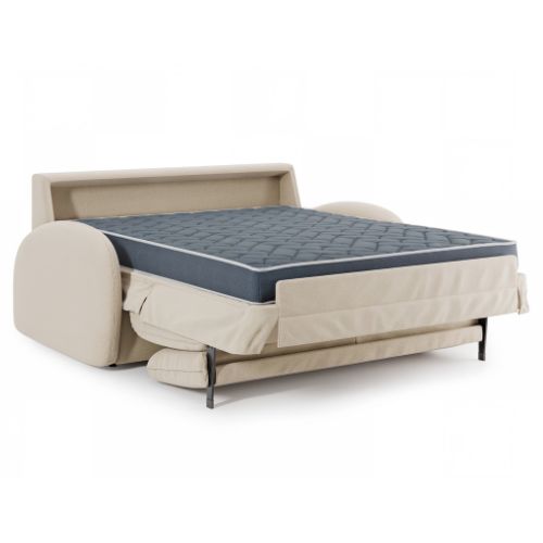 Sofy z materacem o grubości 18 cm do spania codziennego