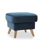 Podnóżek NAPPA na drewnianych nóżkach ze skrzynką