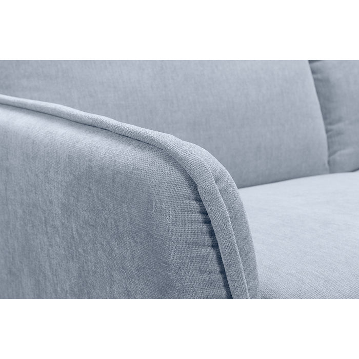 Sofa NUNO 2 osobowa z funkcją spania codziennego stelaż włoski z materacem 120 cm