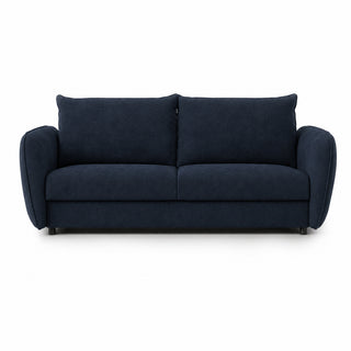 Sofa BAMBI 2,5 osobowa z funkcją spania stelaż włoski PRO z materacem 140 cm i pojemnikiem