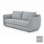 Sofa BAMBI 3 osobowa z funkcją spania stelaż włoski PRO z materacem 160 cm i pojemnikiem