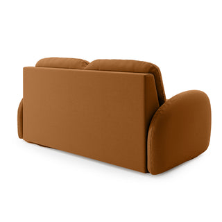 Sofa BELLA 2,5 osobowa z funkcją spania stelaż włoski z materacem 140 cm