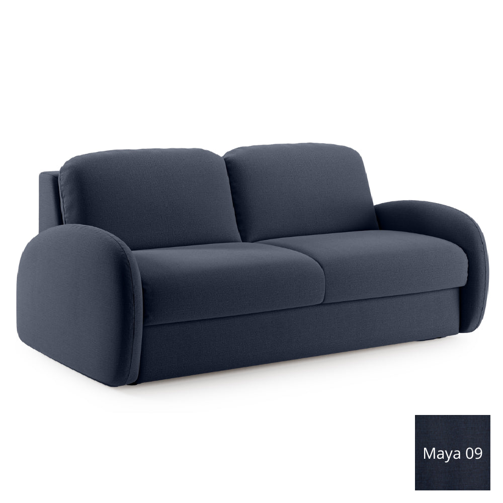 Sofa BELLA 3 osobowa z funkcją spania stelaż włoski z materacem 160 cm