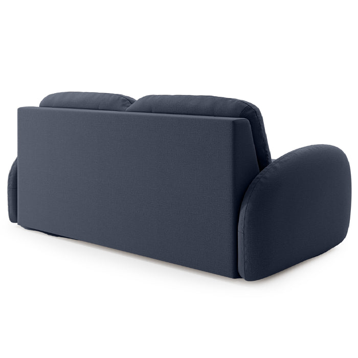 Sofa BELLA 3 osobowa z funkcją spania stelaż włoski z materacem 160 cm