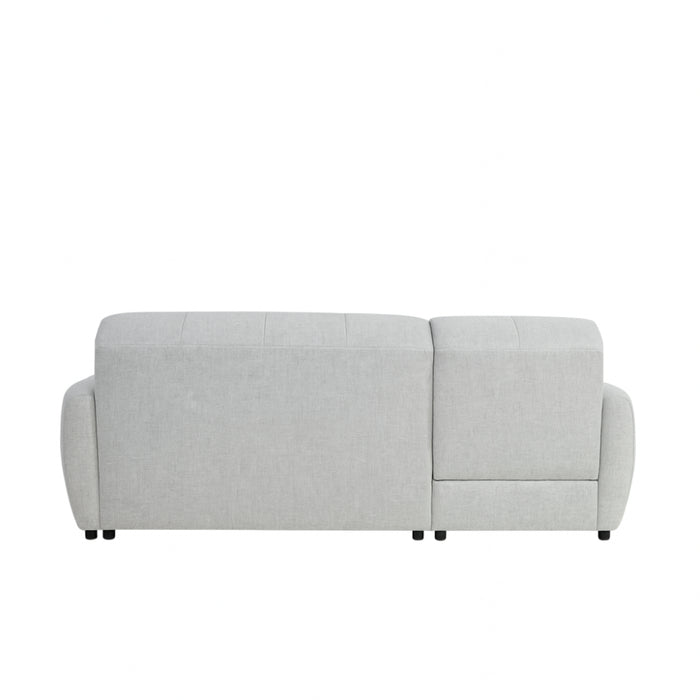 Narożnik BUDDY rozkładany elektrycznie na przycisk z pojemnikiem na pościel