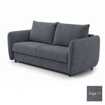 Sofa BAMBI 3 osobowa z funkcją spania stelaż włoski PRO z materacem 160 cm