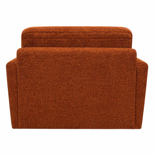 Fotel RADIUS z funkcją spania codziennego stelaż włoski z materacem 80 cm