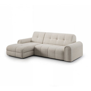 Narożnik CLOUD rozkładany elektrycznie na przycisk z pojemnikiem na pościel