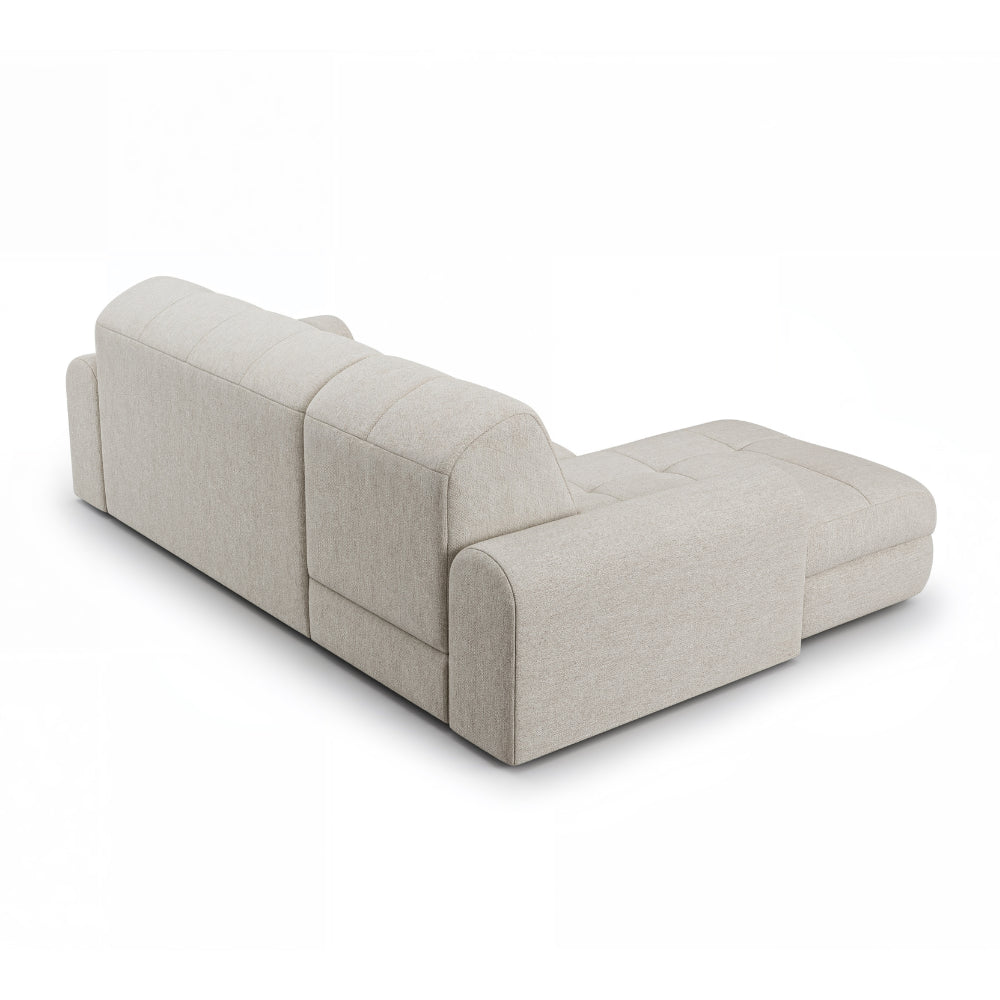 Narożnik CLOUD rozkładany elektrycznie na przycisk z pojemnikiem na pościel