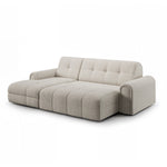 Narożnik CLOUD rozkładany elektrycznie na przycisk z pojemnikiem na pościel