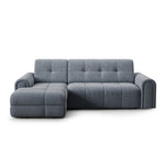 Narożnik CLOUD rozkładany elektrycznie na przycisk z pojemnikiem na pościel