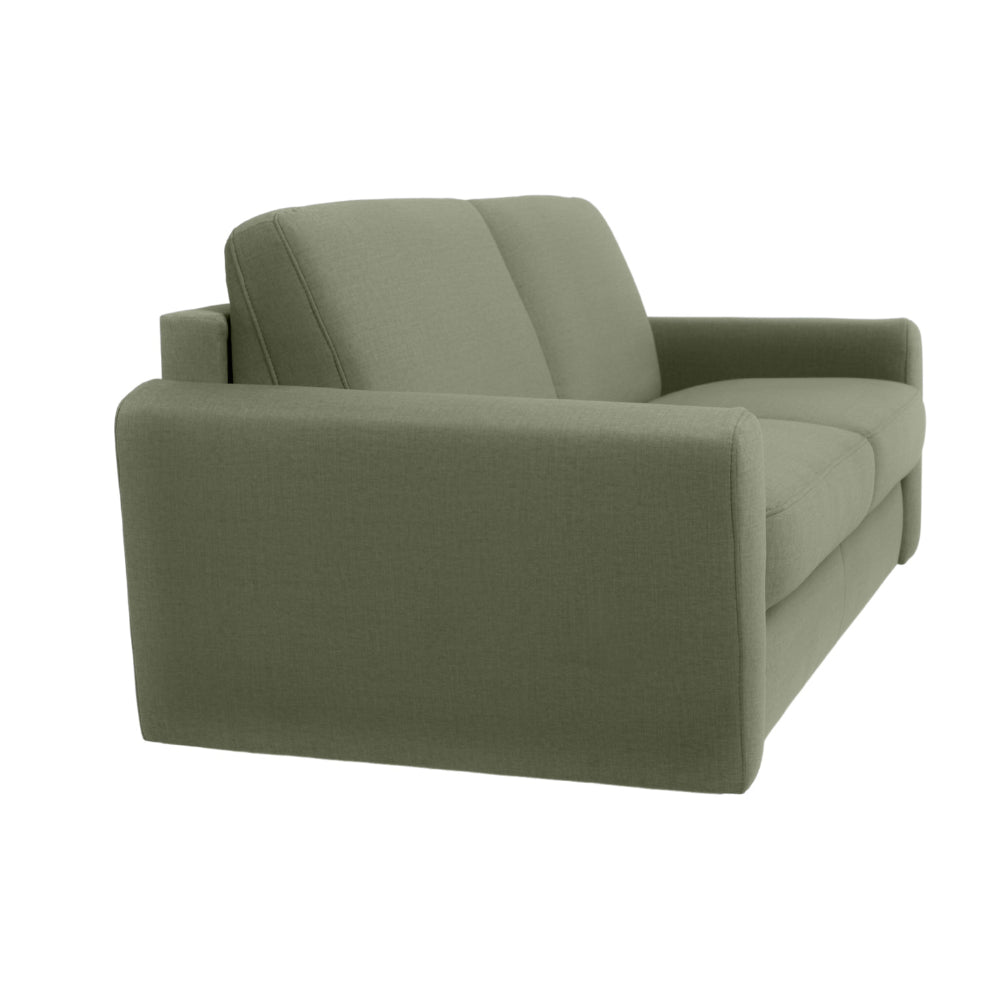 Sofa DOLLY 2,5 osobowa z funkcją spania stelaż włoski z materacem 140 cm