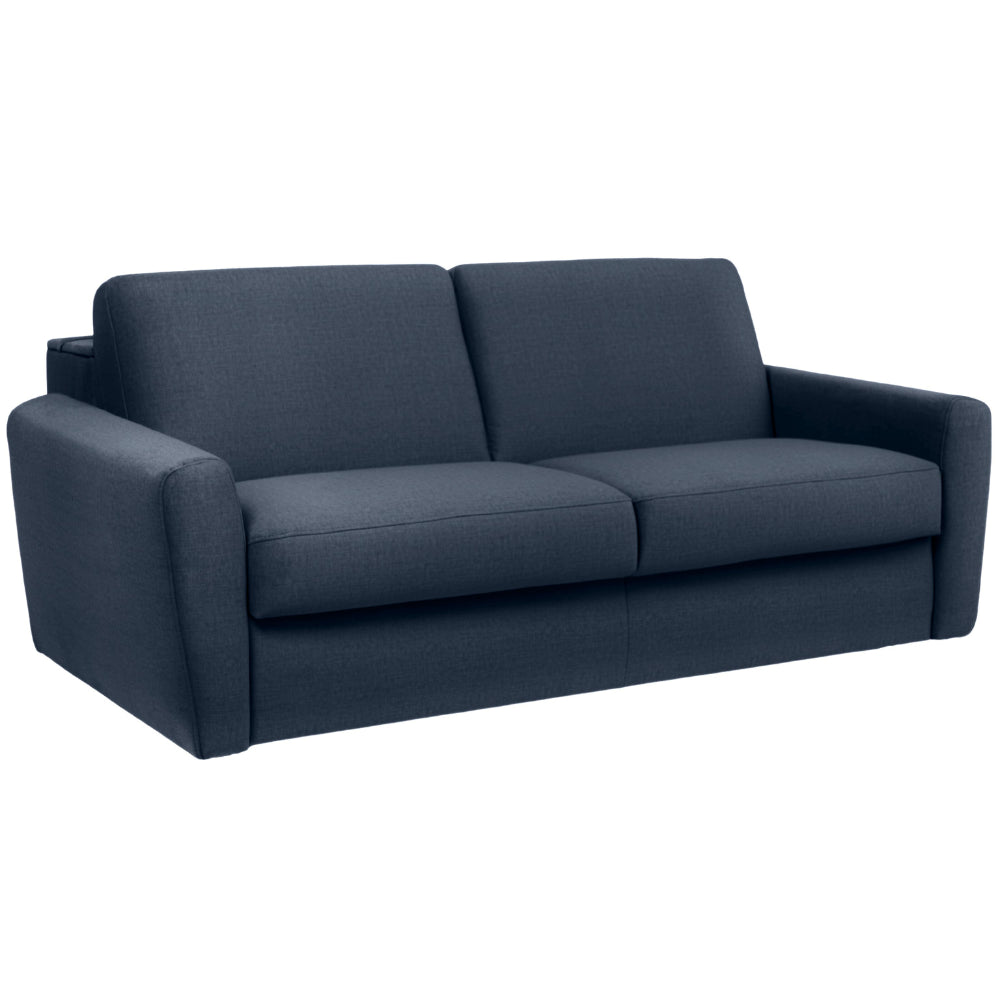 Sofa DOLLY 2,5 osobowa z funkcją spania stelaż włoski z materacem 140 cm i pojemnikiem