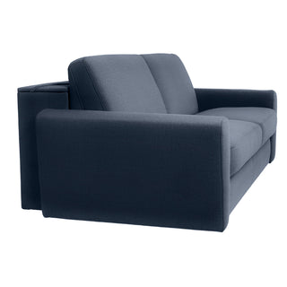 Sofa DOLLY 2,5 osobowa z funkcją spania stelaż włoski z materacem 140 cm i pojemnikiem