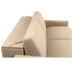 Sofa DOLLY 2 osobowa z funkcją spania stelaż włoski z materacem 120 cm i pojemnikiem