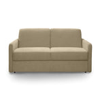 Sofa EMA 2 osobowa z pojemnikiem i funkcją spania codziennego stelaż włoski z materacem 120 cm