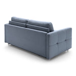 Sofa EMA 2,5 osobowa z funkcją spania codziennego stelaż włoski z materacem 140 cm