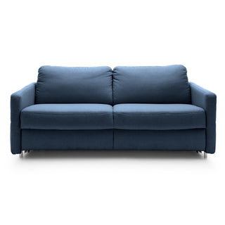 Sofa EMA 3 osobowa z funkcją spania codziennego stelaż włoski z materacem 160 cm