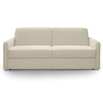 Sofa EMA 3 osobowa z pojemnikiem i funkcją spania codziennego stelaż włoski z materacem 160 cm