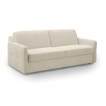 Sofa EMA 3 osobowa z pojemnikiem i funkcją spania codziennego stelaż włoski z materacem 160 cm