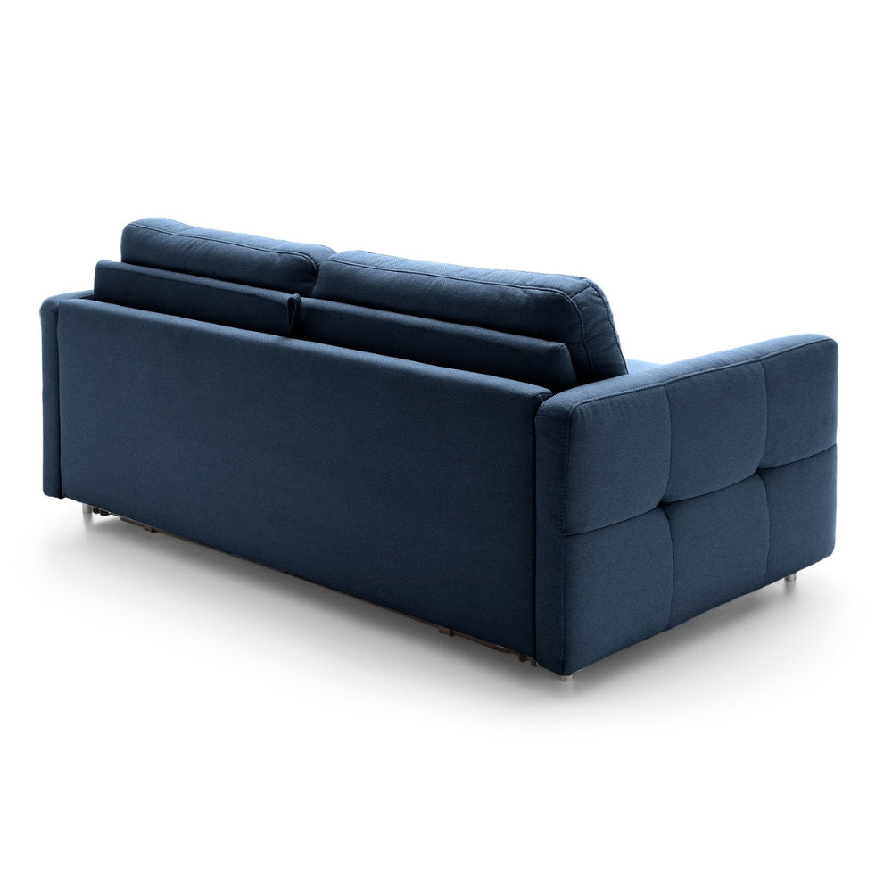 Sofa EMA 3 osobowa z funkcją spania codziennego stelaż włoski z materacem 160 cm