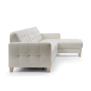 Narożnik ELIO z funkcją spania i pojemnikiem na pościel