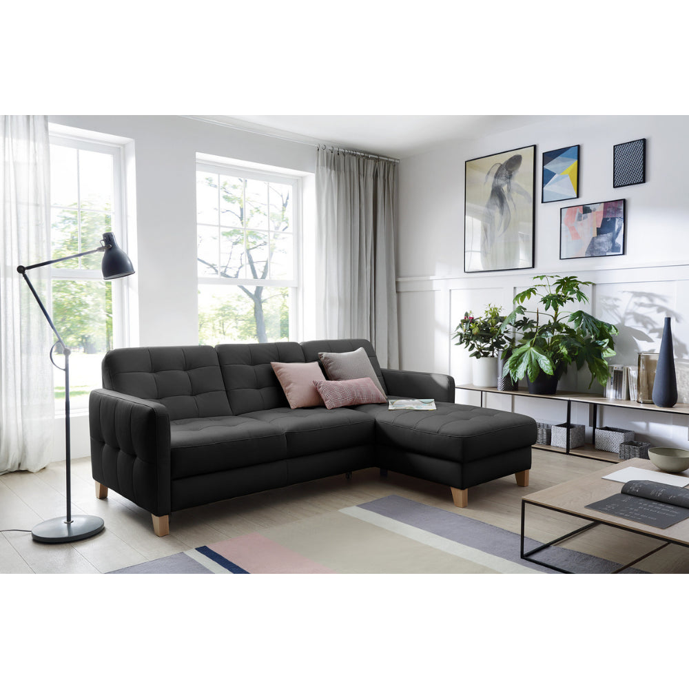 Narożnik ELIO z funkcją spania i pojemnikiem na pościel