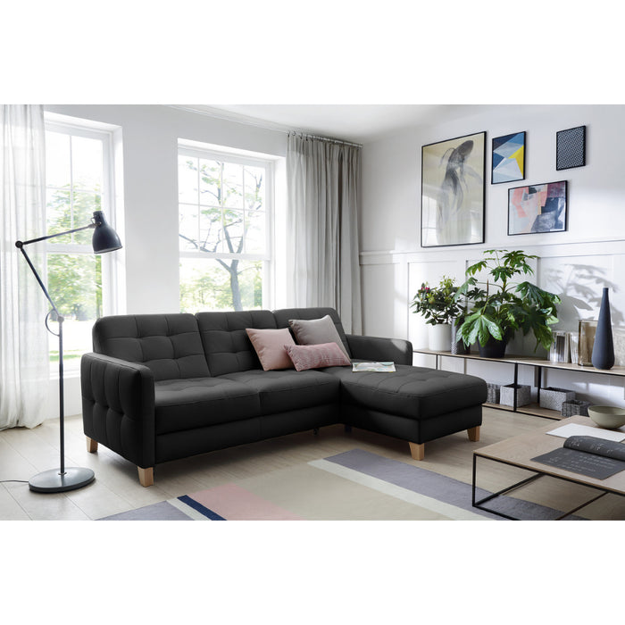 Narożnik ELIO z funkcją spania i pojemnikiem na pościel