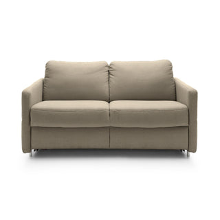 Sofa EMA 2 osobowa z funkcją spania codziennego stelaż włoski z materacem 120 cm