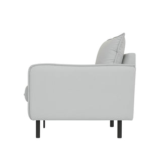 Fotel BJORK z skrzynią pod siedziskiem na metalowych nóżkach