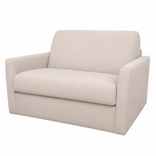 Fotel RADIUS z funkcją spania codziennego stelaż włoski z materacem 80 cm