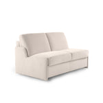 Sofa KIRA bez boków z funkcją spania codziennego stelaż włoski z materacem 160 cm