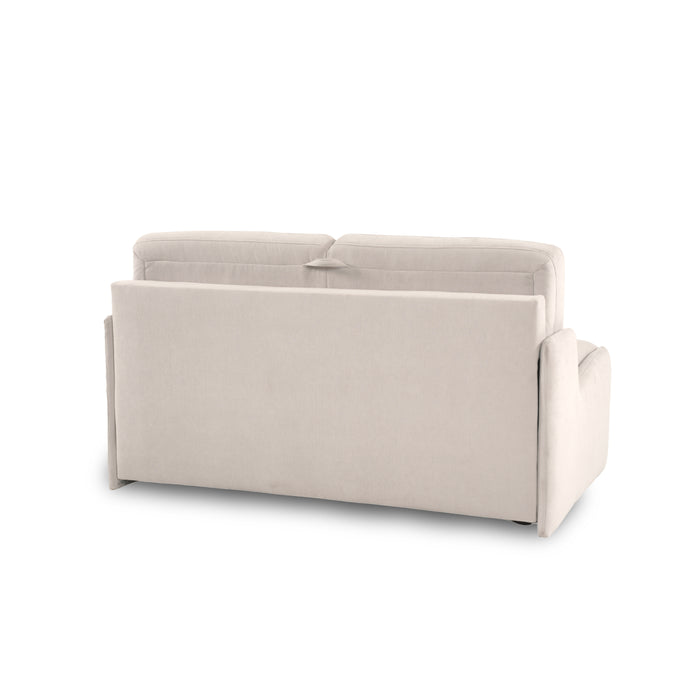 Sofa KIRA bez boków z funkcją spania codziennego stelaż włoski z materacem 160 cm