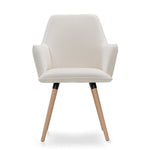 Krzesło tapicerowane COSMO na drewnianych nóżkach