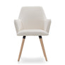 Krzesło tapicerowane COSMO na drewnianych nóżkach