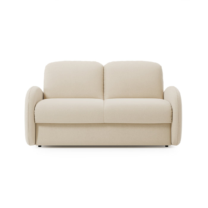 Sofa BELLA 2 osobowa z funkcją spania stelaż włoski z materacem 120 cm