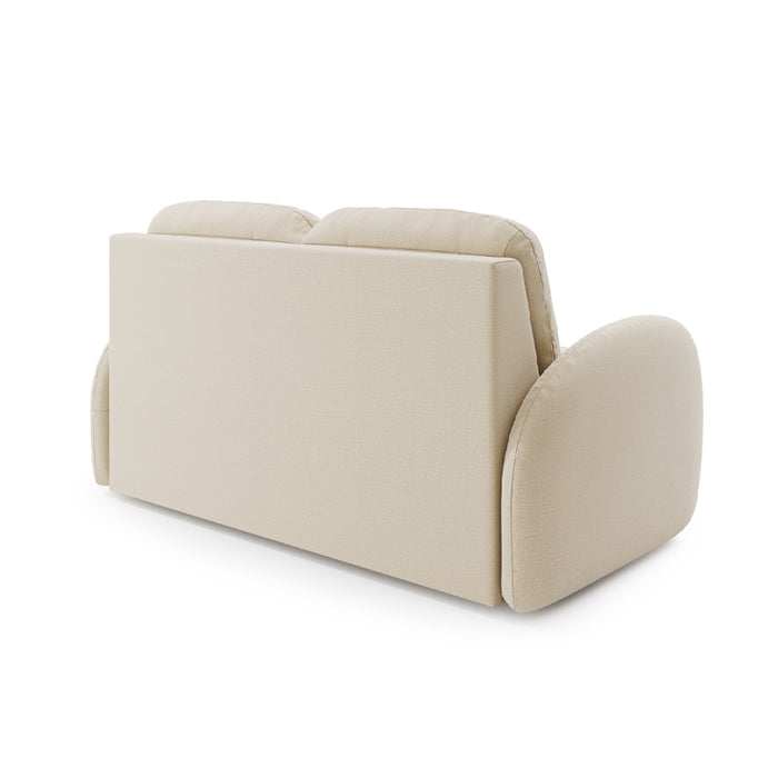 Sofa BELLA 2 osobowa z funkcją spania stelaż włoski z materacem 120 cm