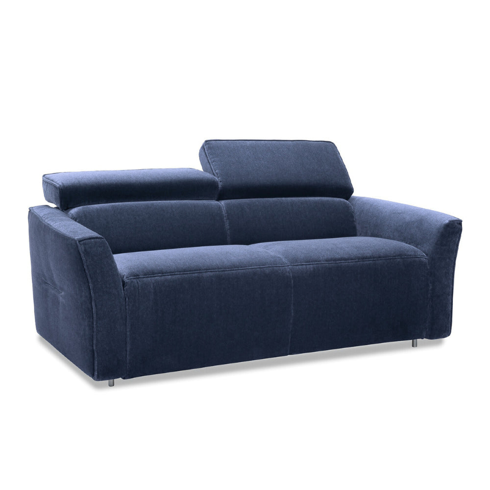 Sofa NOLA 2 osobowa z funkcją spania codziennego stelaż włoski z materacem 120 cm