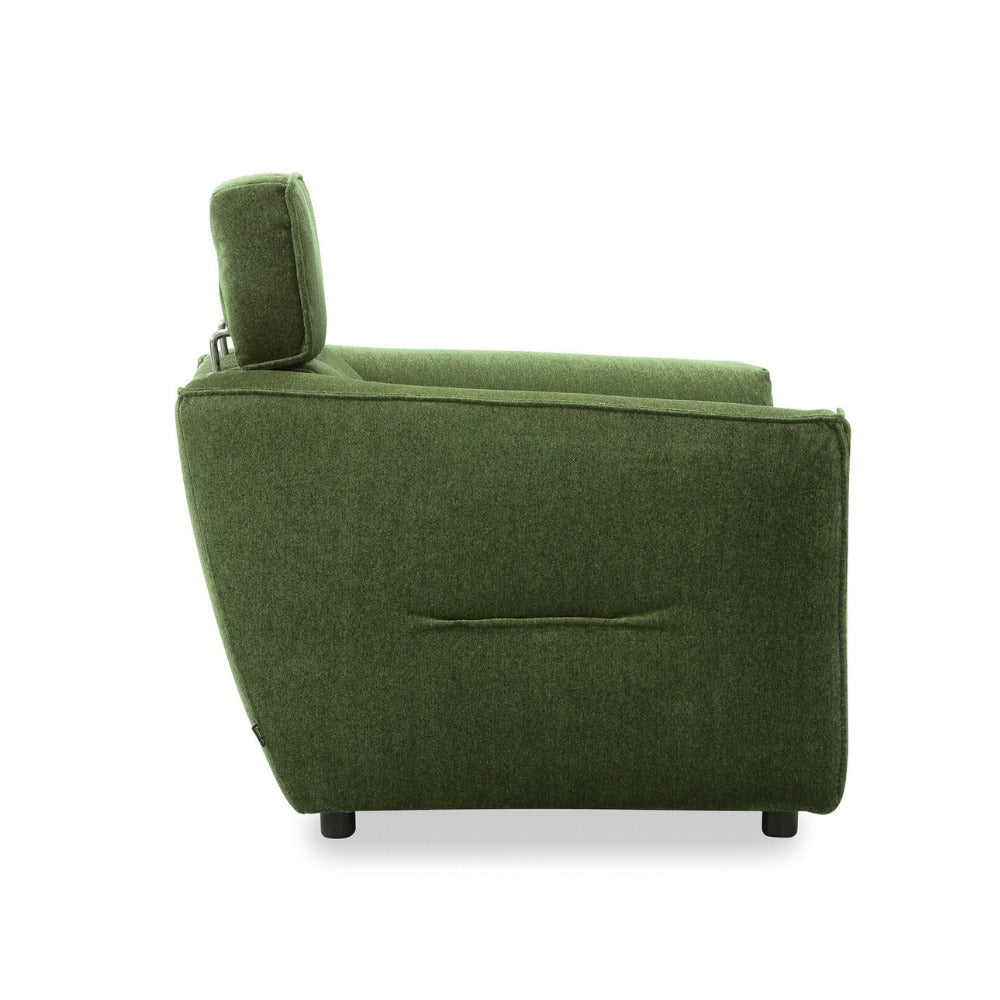 Fotel NOLA wypoczynkowy ze skrzynią pod siedziskiem