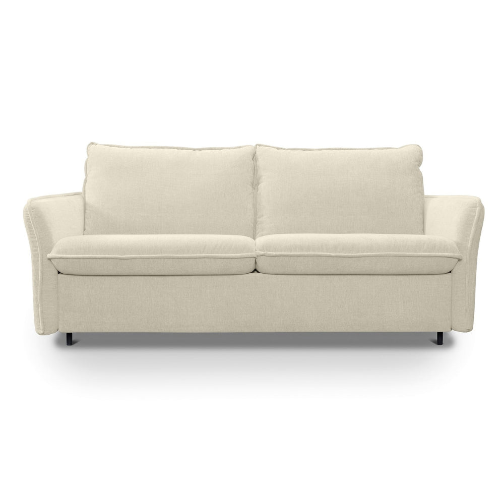 Sofa NUNO 2,5 osobowa z funkcją spania codziennego stelaż włoski z materacem 140 cm