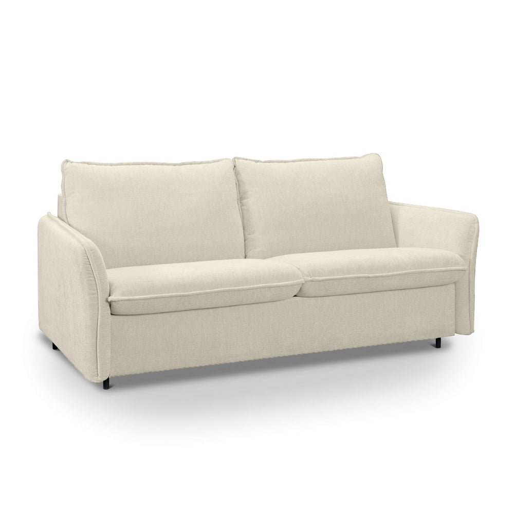 Sofa NUNO 2,5 osobowa z funkcją spania codziennego stelaż włoski z materacem 140 cm