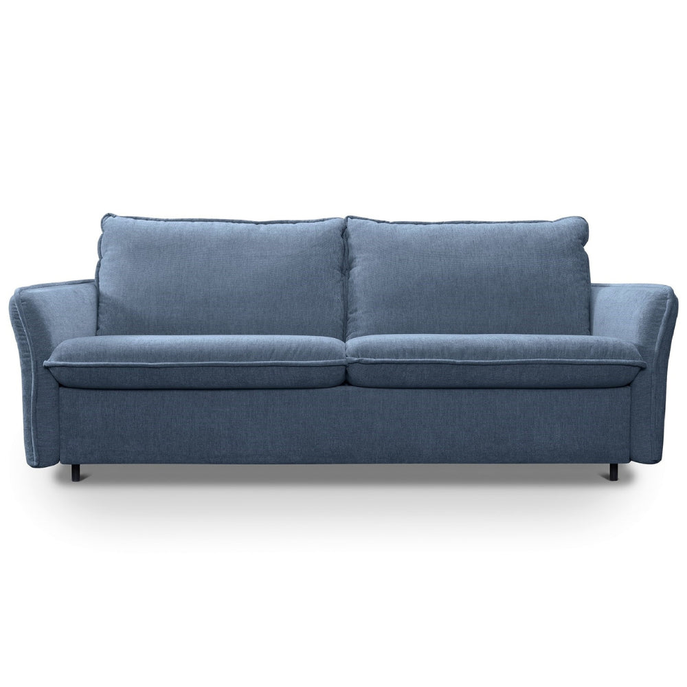 Sofa NUNO 3 osobowa z funkcją spania codziennego stelaż włoski z materacem 160 cm