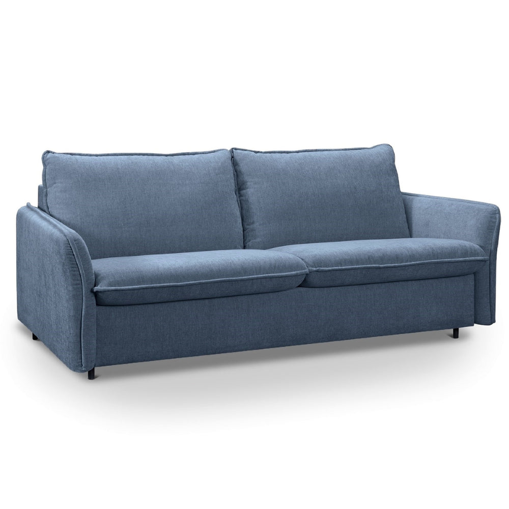 Sofa NUNO 3 osobowa z funkcją spania codziennego stelaż włoski z materacem 160 cm