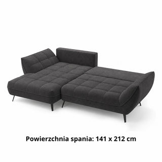 Narożnik SAMOA z funkcją spania i pojemnikiem na pościel