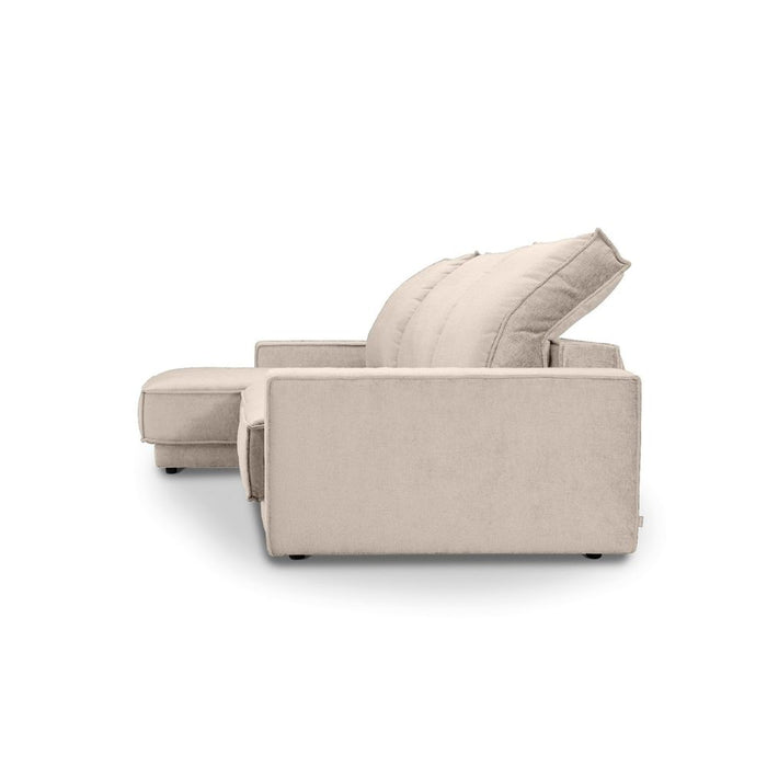 MONACCO corner sofa with sleeping function and bedding container