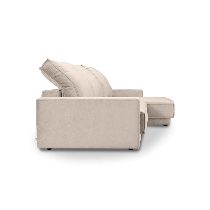 MONACCO corner sofa with sleeping function and bedding container