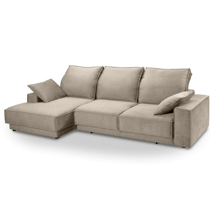 MONACCO corner sofa with sleeping function and bedding container