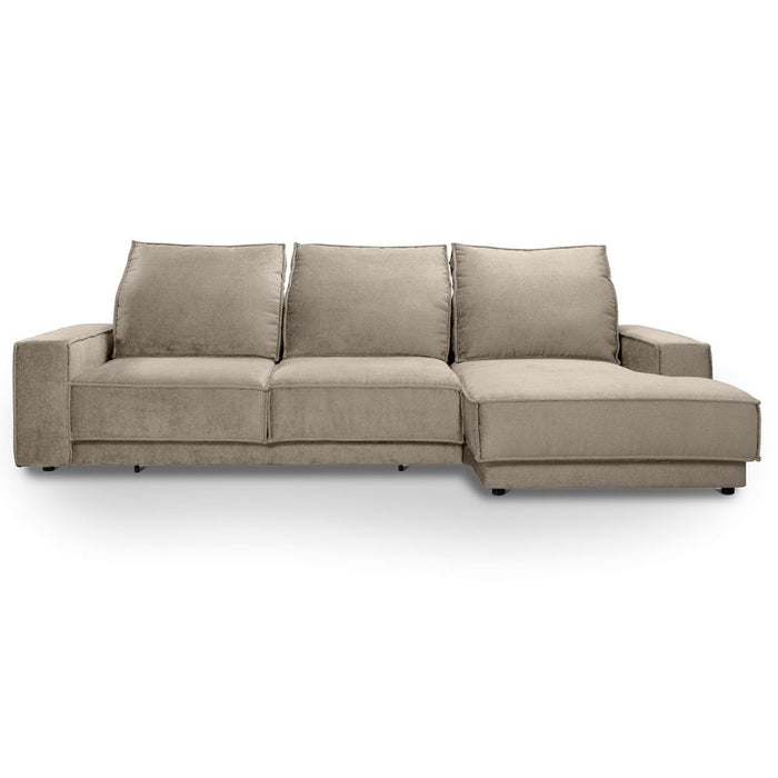 MONACCO corner sofa with sleeping function and bedding container