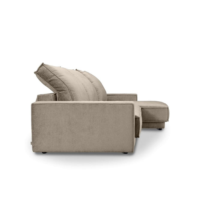 MONACCO corner sofa with sleeping function and bedding container