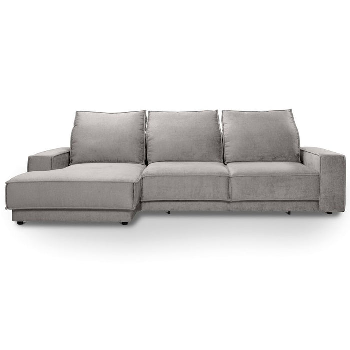 MONACCO corner sofa with sleeping function and bedding container